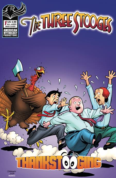 Three Stooges Thankstooging #1 (One Shot) Cvr A Eric Shanower