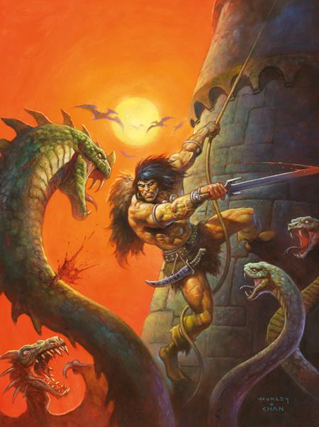 Savage Sword Of Conan #17 Cvr C Alex Horley Virgin Cardstock Var (Mr)