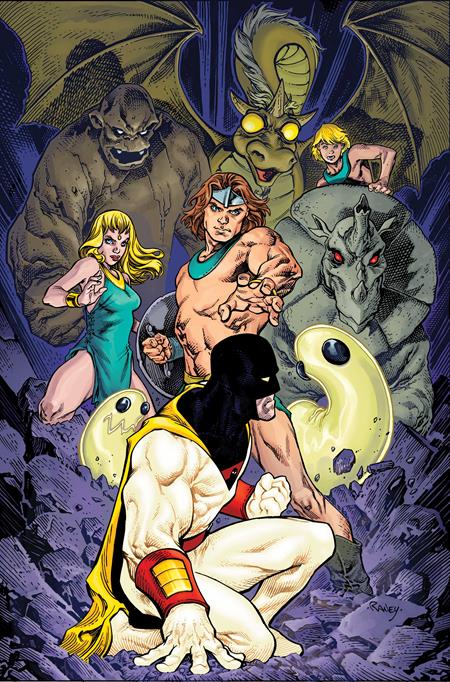 Space Ghost Vs The Herculoids #4 Cvr F Francesco Mattina Ltd Virgin Var