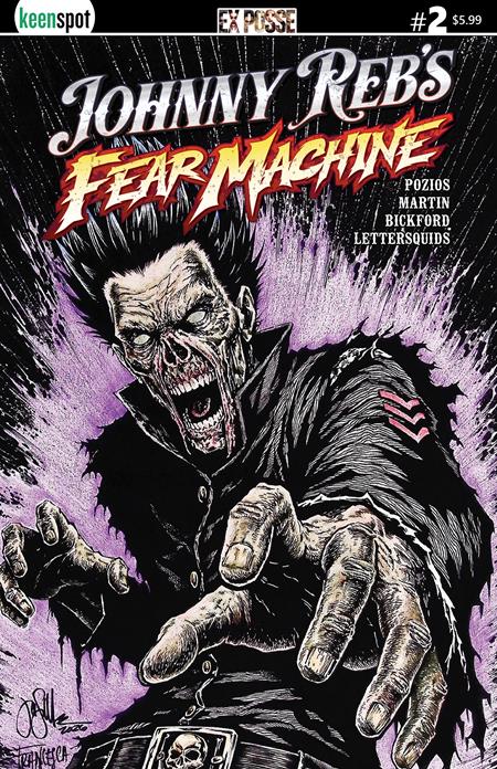 Johnny Rebs Fear Machine #2 Cvr C Jason Moore Var