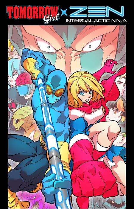 Tomorrow Girl X Zen Intergalactic Ninja #1 (Of 2) Cvr A Erwin Prasteya