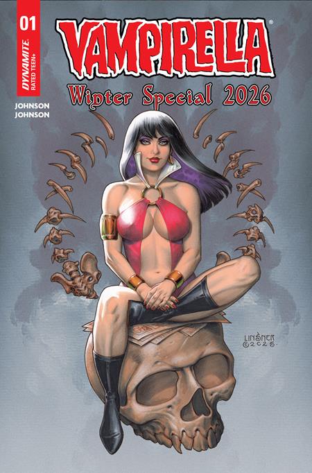 Vampirella Winter Special 2026 #1 (One Shot) Cvr B Joseph Michael Linsner Var