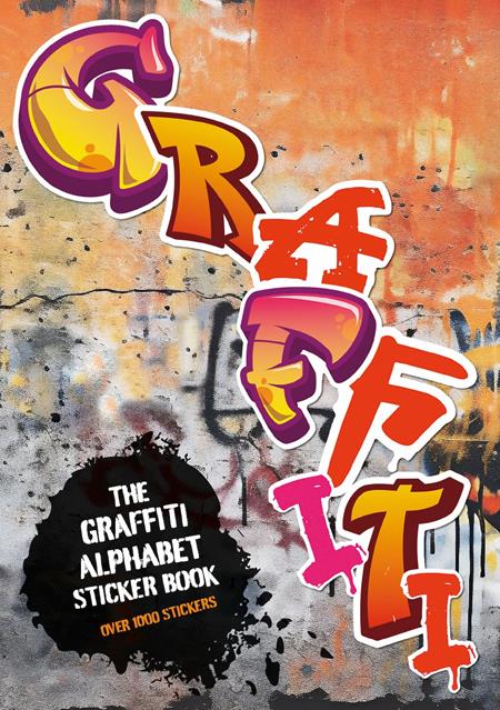 Cover of Graffiti Alphabet Sticker Book TP, cover art by Luke Herriott