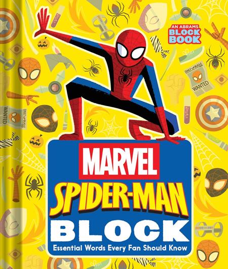 Cover of Spider-Man Block HC (An Abrams Block Book), cover art by Peski Studio