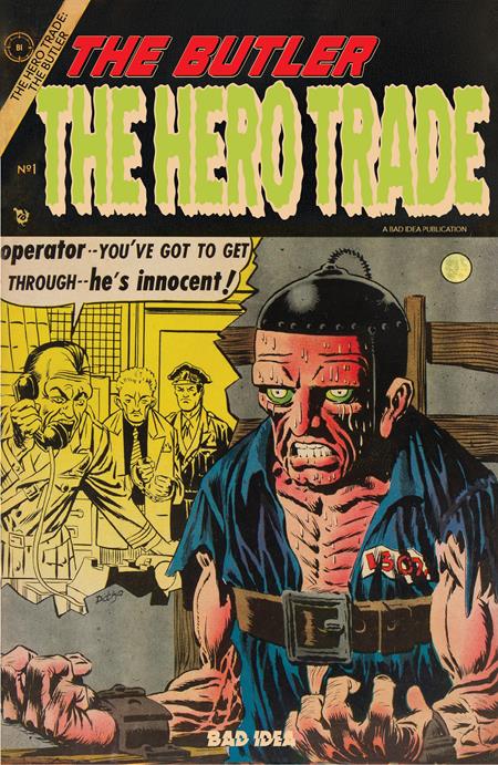 Cover of Hero Trade The Butler #1 (One Shot) CVR E Steve Ditko Old Masters VAR, cover art by Steve Ditko