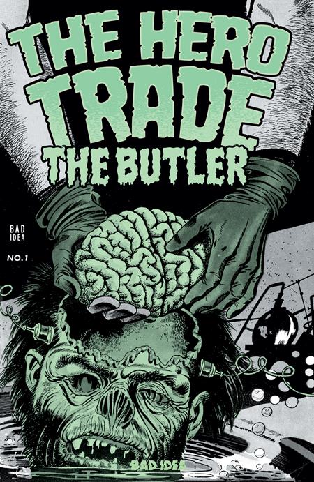 Cover of Hero Trade The Butler #1 (One Shot) CVR F Bernard Baily Glow-In-The-Dark Old Masters VAR, cover art by Bernard Baily