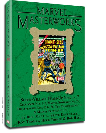 Cover of Marvel Masterworks Super-Villain Team-Up HC Vol 01 Ron Wilson Direct Market Edition CVR, cover art by Ron Wilson