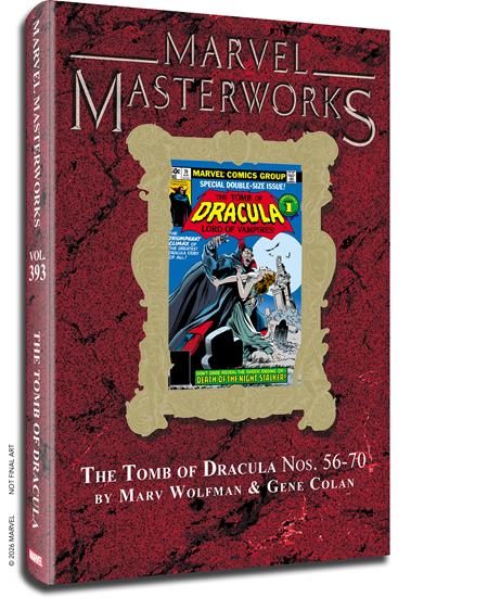 Cover of Marvel Masterworks Tomb Of Dracula HC Vol 06 Gene Colan Direct Market Edition CVR, cover art by Gene Colan