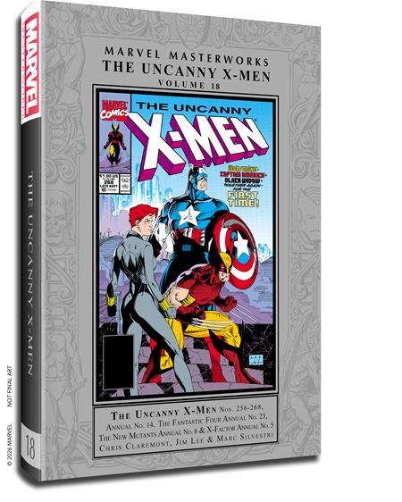 Cover of Marvel Masterworks Uncanny X-Men HC Vol 18 Jim Lee Regular Edition, cover art by Jim Lee