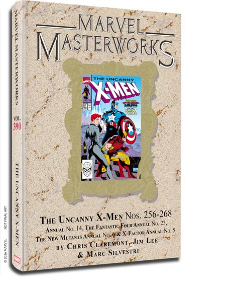 Cover of Marvel Masterworks Uncanny X-Men HC Vol 18 Jim Lee Direct Market Edition CVR, cover art by Jim Lee