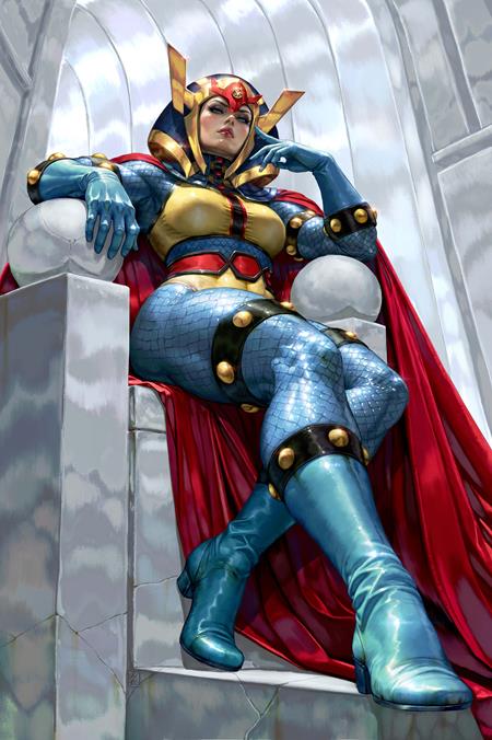 Cover of DC All In Saga The New Gods #1 (One Shot) CVR B Kyuyong Eom Card Stock VAR, cover art by Kyuyong Eom