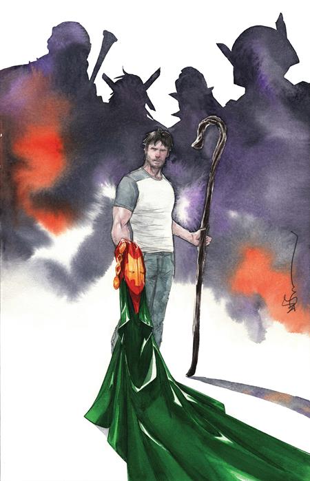Cover of DC All In Saga The New Gods #1 (One Shot) CVR C Dustin Nguyen Card Stock VAR, cover art by Dustin Nguyen