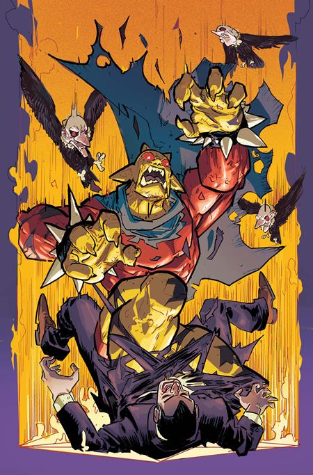 Cover of Demon #4 CVR D Riley Rossmo Card Stock VAR, cover art by Riley Rossmo