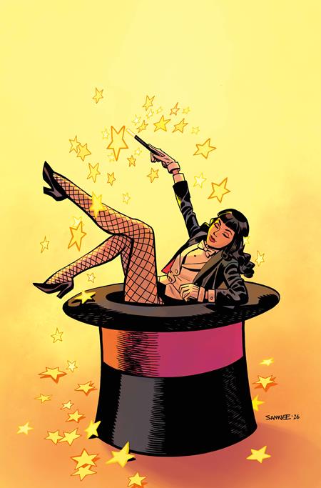 Cover of Zatanna (2026) #10 CVR B Chris Samnee Card Stock VAR, cover art by Chris Samnee