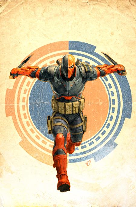 Cover of Deathstroke The Terminator #11 CVR C Ariel Olivetti Card Stock VAR, cover art by Ariel Olivetti