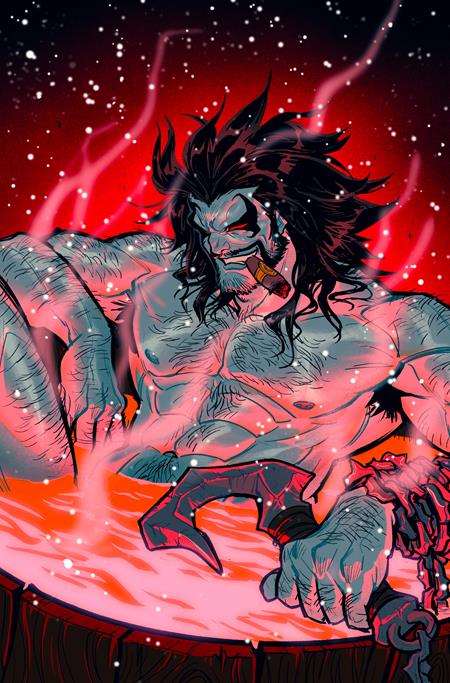 Cover of Lobo #11 CVR E Babs Tarr Sweater Weather Card Stock VAR, cover art by Babs Tarr