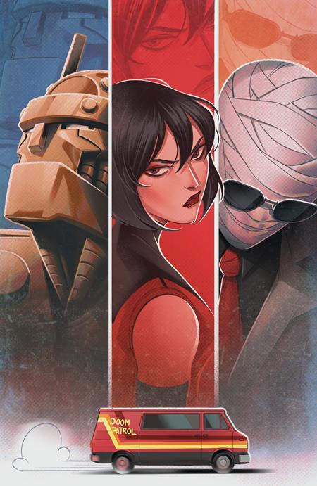 Cover of Doom Patrol #5 CVR C Sweeney Boo Card Stock VAR, cover art by Sweeney Boo