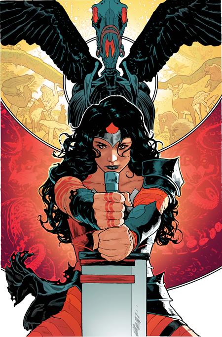 Cover of Absolute Wonder Woman #28 CVR C Jeff Spokes Card Stock VAR, cover art by Jeff Spokes