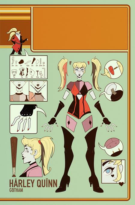 Cover of Harley Quinn #70 CVR A Bailie Rosenlund, cover art by Bailie Rosenlund