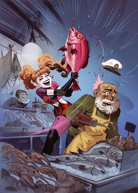 Cover of Harley Quinn #70 CVR C Diego Greco Card Stock VAR, cover art by Diego Greco