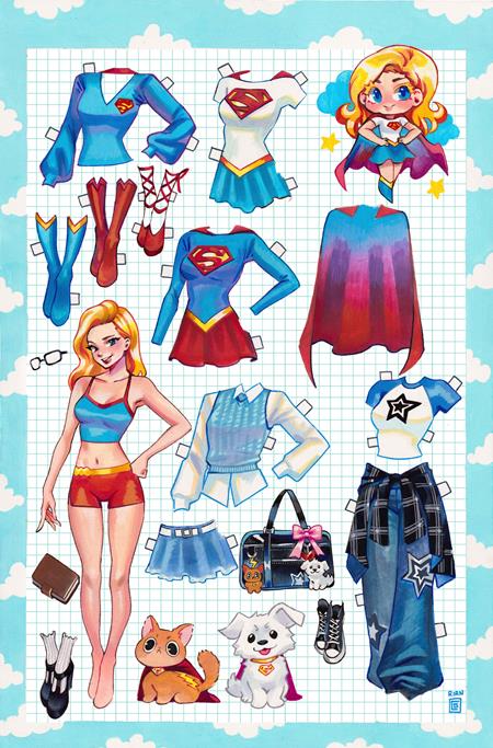 Cover of Supergirl #21 CVR C Rian Gonzales Card Stock VAR, cover art by Rian Gonzales