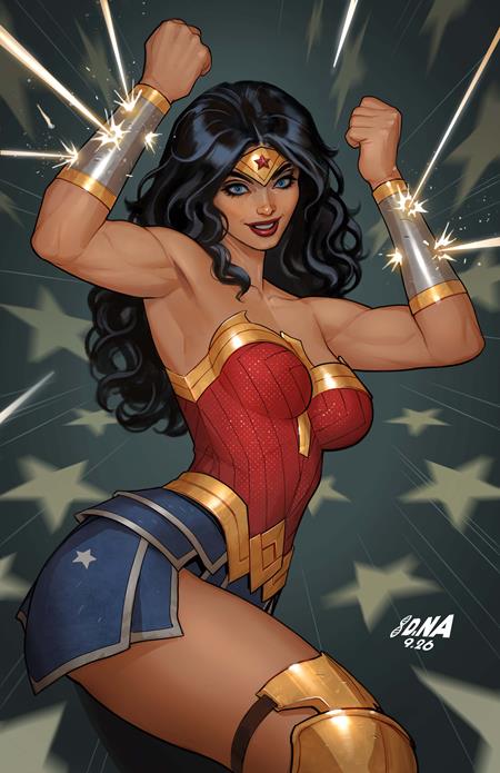 Cover of Wonder Woman #41 CVR E David Nakayama Foil VAR, cover art by David Nakayama