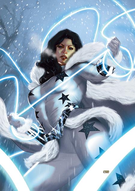 Cover of Justice League Arctic Attack Special #1 (One Shot) CVR B Taurin Clarke Card Stock VAR, cover art by Taurin Clarke