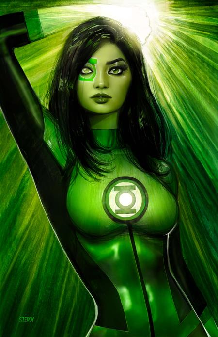 Cover of Green Lantern Corps #24 CVR B Nathan Szerdy Card Stock VAR (Green Lantern First Light), cover art by Nathan Szerdy