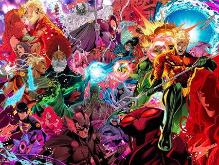 Cover of Emperor Aquaman #25 CVR A John Timms Wraparound, cover art by John Timms