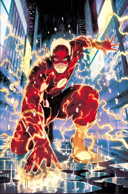 Cover of Flash #41 CVR C Michele Bandini Card Stock VAR, cover art by Michele Bandini