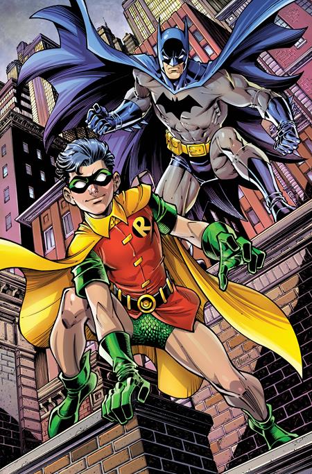 Cover of Batman & Robin Year One Dynamic Duos #6 (Of 12) CVR D Todd Nauck Card Stock VAR, cover art by Todd Nauck
