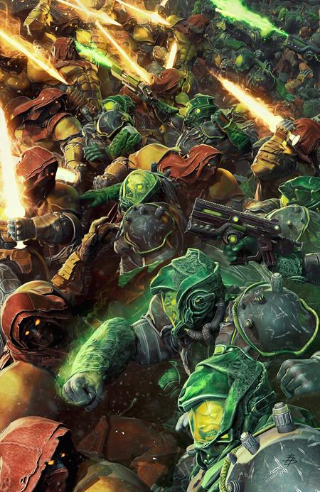 Cover of Green Lantern Doomed Cosmos #1 (Of 6) CVR B Bjorn Barends Card Stock VAR, cover art by Bjorn Barends