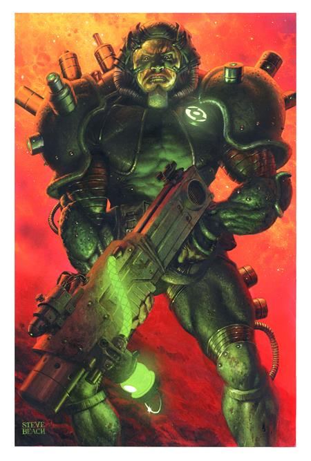 Cover of Green Lantern Doomed Cosmos #1 (Of 6) CVR C Steve Beach Card Stock VAR, cover art by Steve Beach