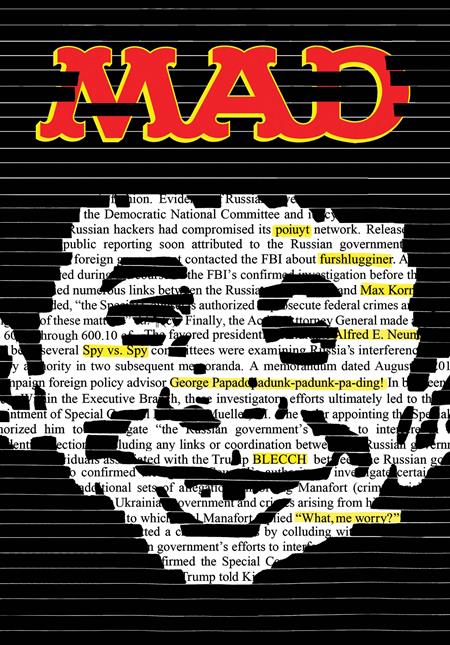 Cover of Mad Magazine #604, cover art by Non-A.I. Idiot