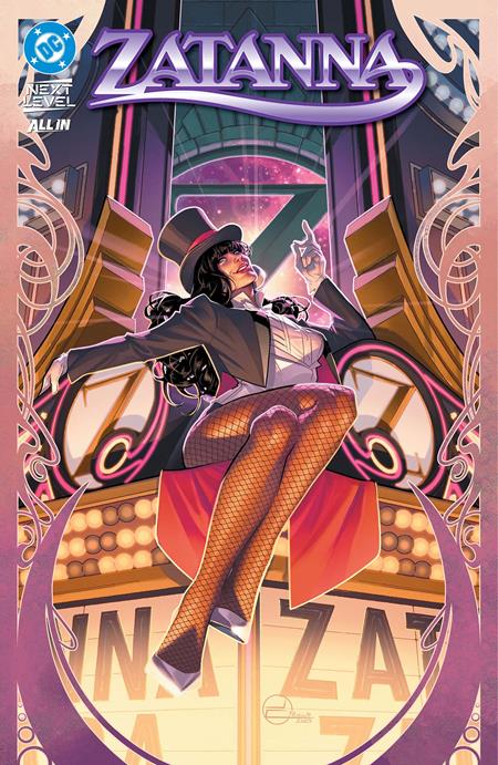 Cover of Zatanna (2026) TP Vol 01 The Greatest Tour, cover art by Jamal Campbell