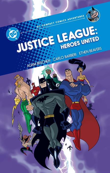 Cover of Justice League Heroes United TP (DC Compact Comics Adventures), cover art by Ben Caldwell