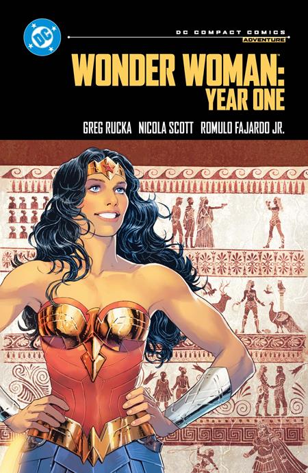 Cover of Wonder Woman Year One TP (DC Compact Comics Edition), cover art by Nicola Scott