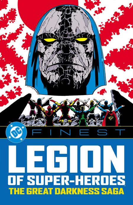 Cover of DC Finest Legion Of Super-Heroes The Great Darkness Saga TP, cover art by Keith Giffen, Larry Mahlstedt, Anthony Tol