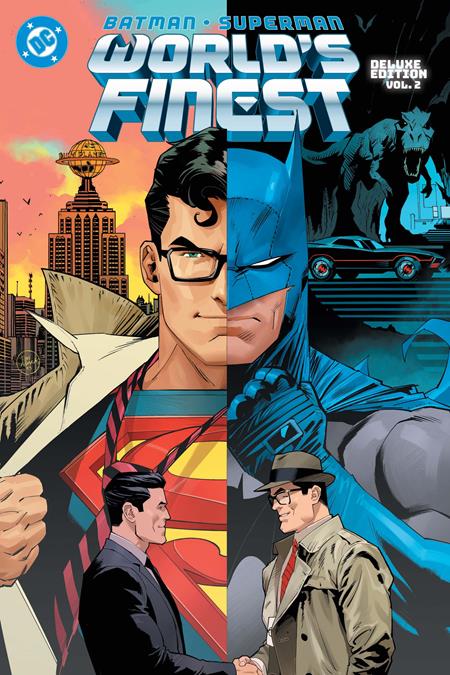 Cover of Batman Superman Worlds Finest Deluxe Edition HC Vol 02, cover art by Dan Mora