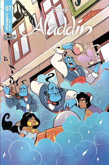 Cover of Aladdin #7 CVR B Stefano Porcu VAR, cover art by Stefano Porcu