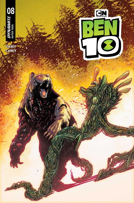 Cover of Ben 10 #8 CVR A Robert Carey, cover art by Robert Carey