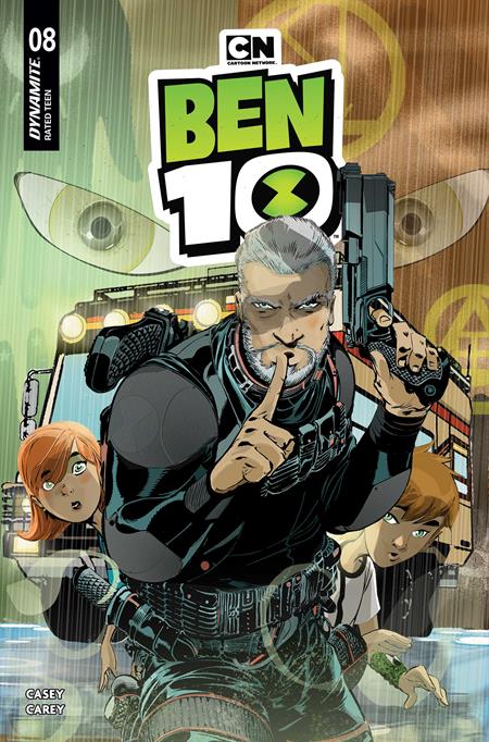 Cover of Ben 10 #8 CVR B Duncan Rouleau VAR, cover art by Duncan Rouleau