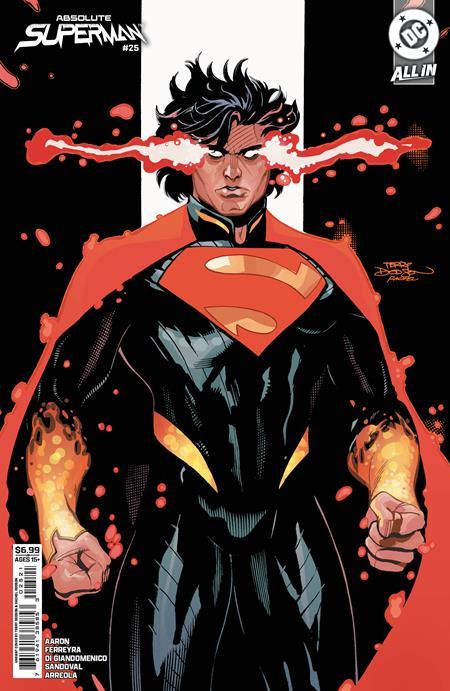Cover of Df Absolute Superman #25 Variant Signed By Terry & Rachel Dodson, cover art by Terry Dodson, Rachel Dodson