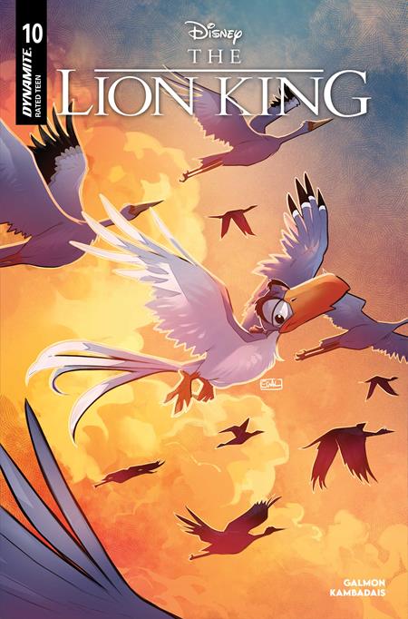 Cover of Lion King #10 CVR A Edwin Galmon, cover art by Edwin Galmon