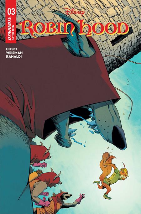 Cover of Robin Hood (2026) #3 CVR C Declan Shalvey VAR, cover art by Declan Shalvey