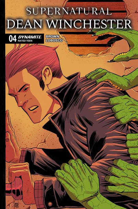 Cover of Supernatural Dean Winchester #4 CVR C Drew Moss VAR, cover art by Drew Moss