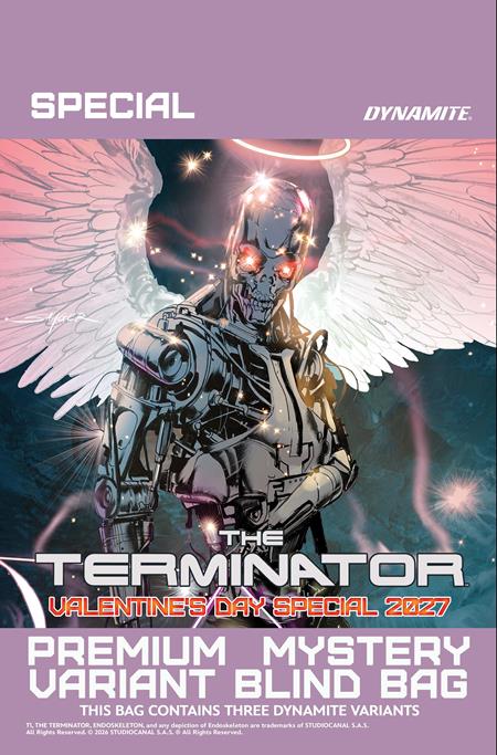 Cover of Terminator Valentines Day Special 2027 #1 (One Shot) CVR G Premium Mystery Blind Bag VAR, cover art by Premium Myste