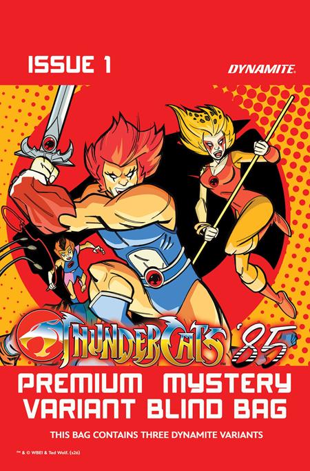 Cover of Thundercats 85 #1 CVR H Premium Mystery Blind Bag VAR, cover art by Premium Mystery Blind Bag