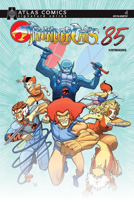 Cover of Thundercats 85 #1 CVR I Drew Moss Atlas Edition Signed By Drew Moss VAR, cover art by Drew Moss
