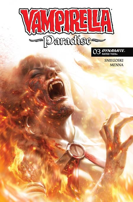 Cover of Vampirella Paradise #3 CVR A Francesco Mattina, cover art by Francesco Mattina